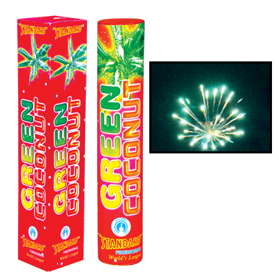 3 INCH  GREEN COCONUT